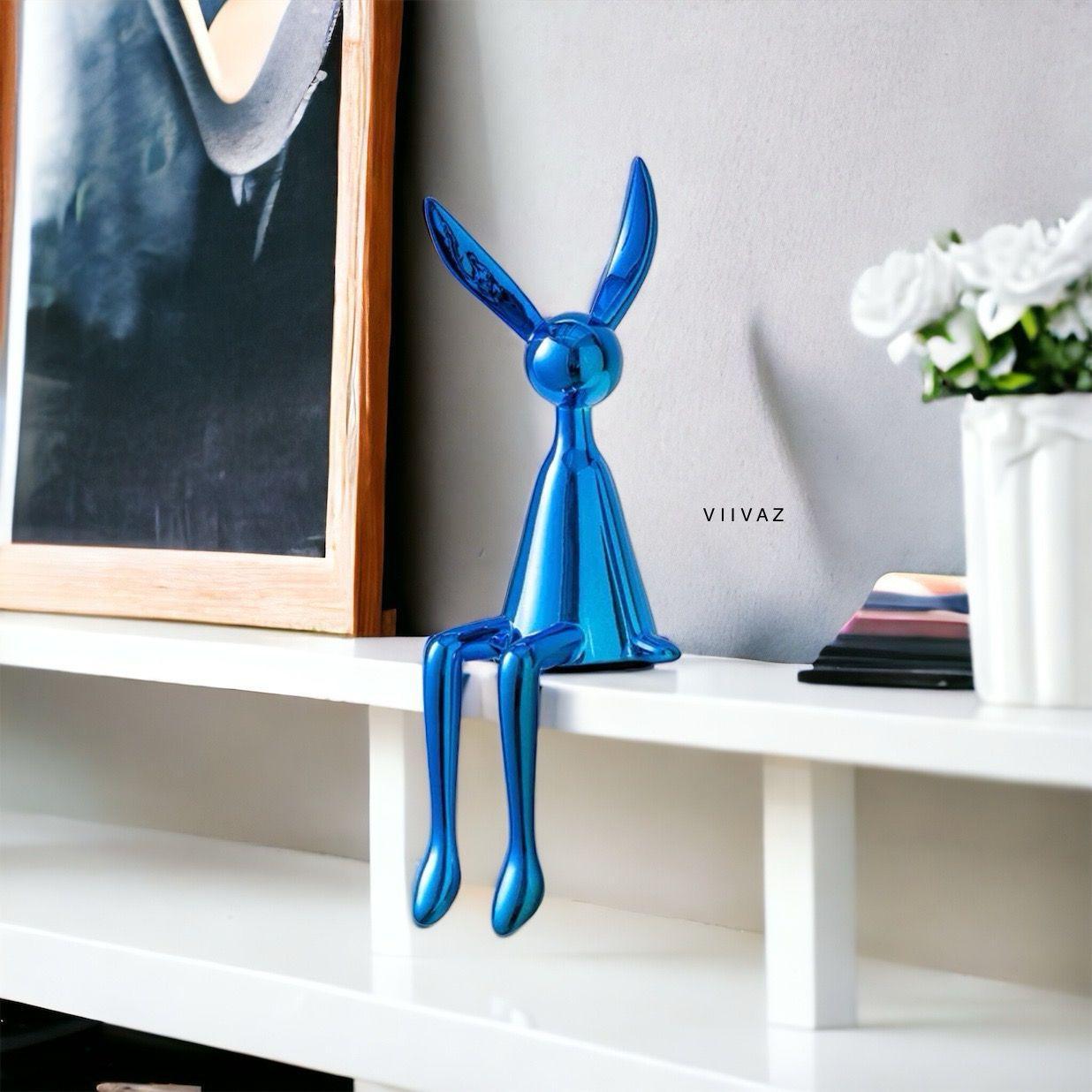 Electroplated Persian Bunny Relaxing