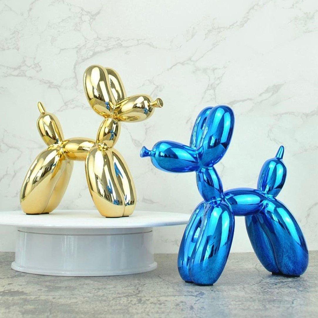 Electroplated Pop Dog Figurine