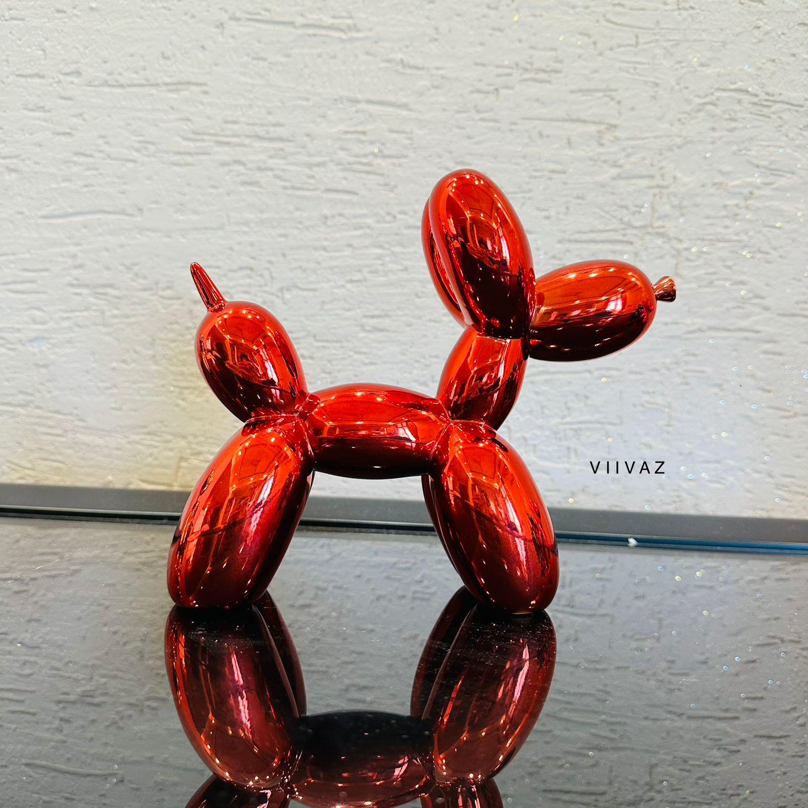 Electroplated Pop Dog Figurine