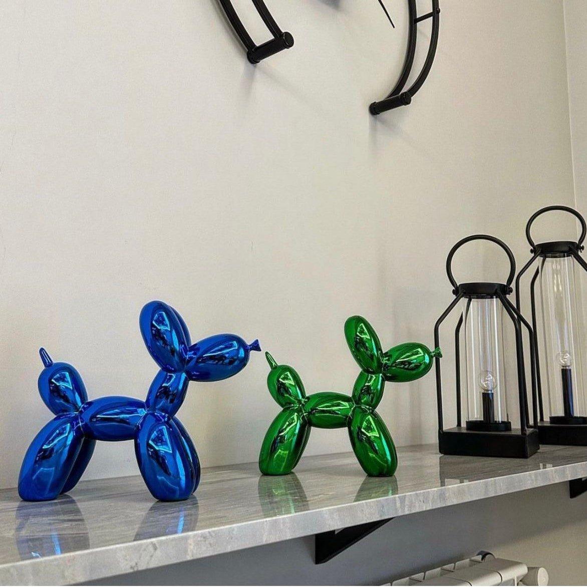 Electroplated Pop Dog Figurine