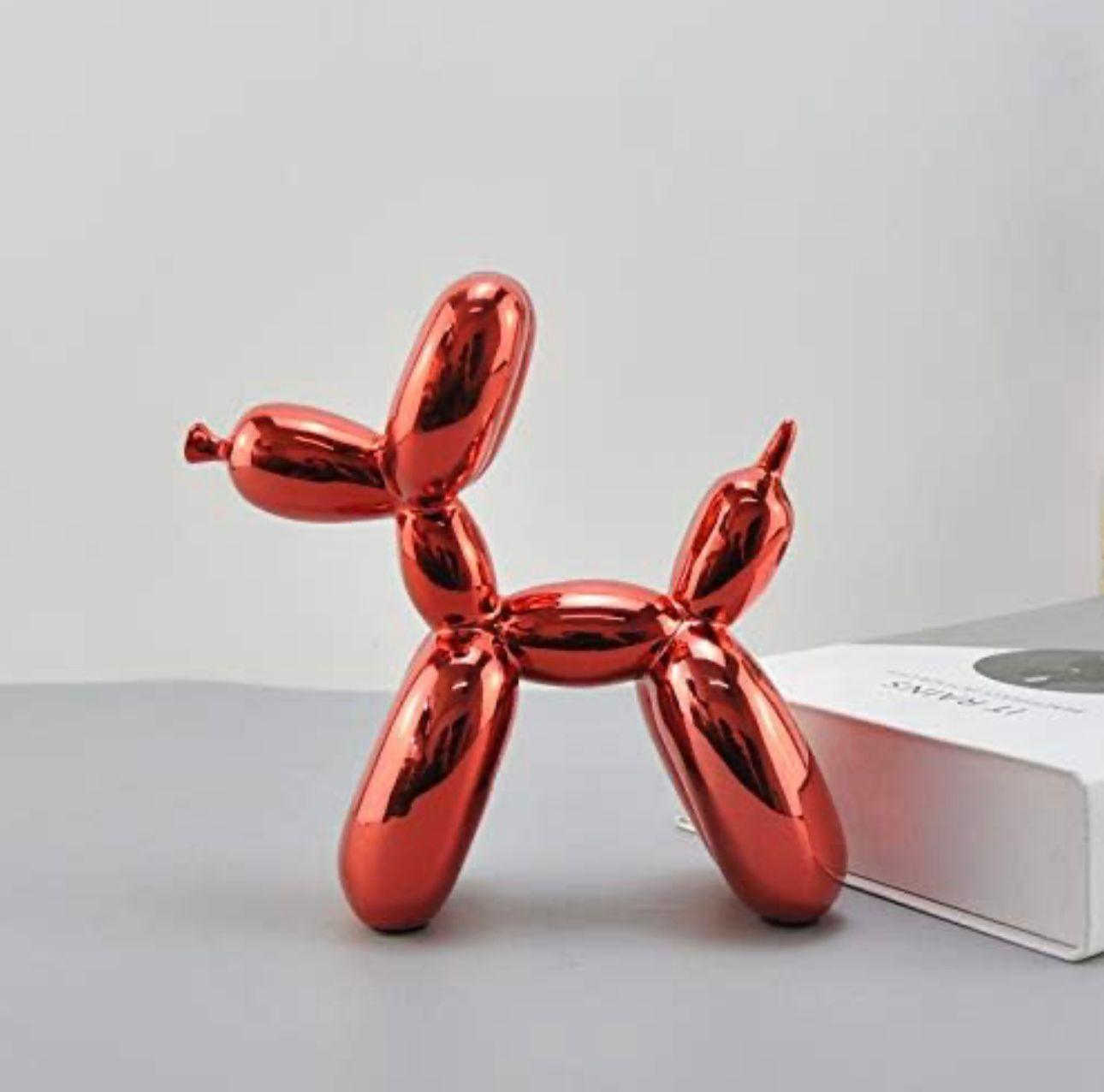 Electroplated Pop Dog Figurine