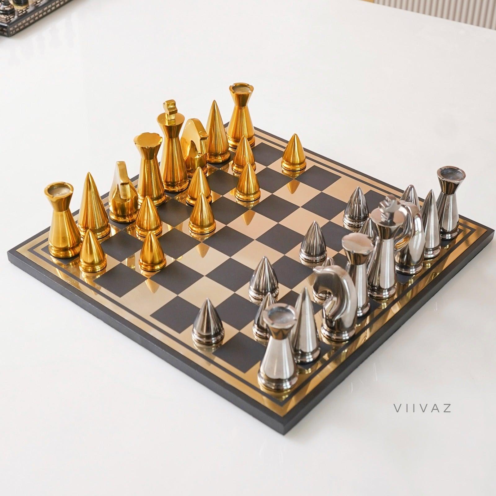 Elegant Metal Chess