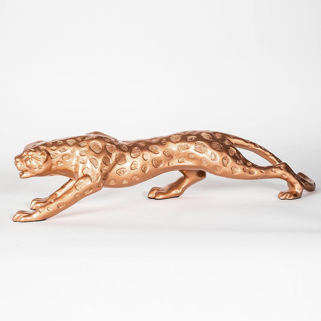 Elusive Leopard Sculpture