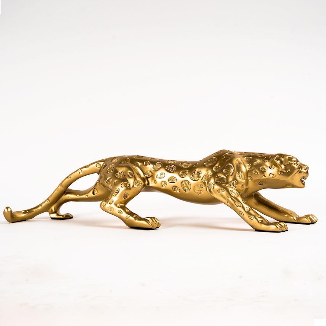 Elusive Leopard Sculpture