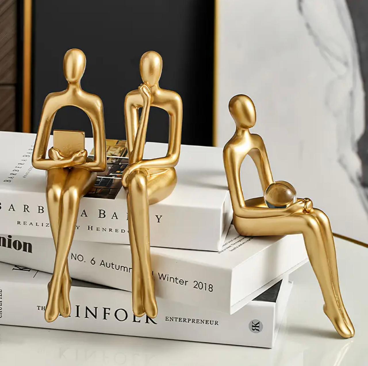 EUROPEAN LADY SET OF 3