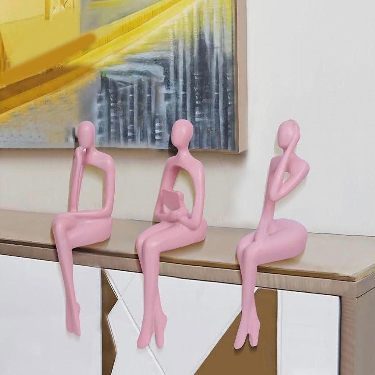 EUROPEAN LADY SET OF 3