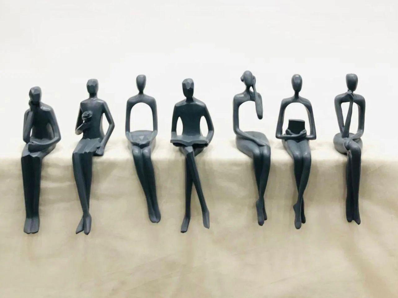 European Lady Set of 7