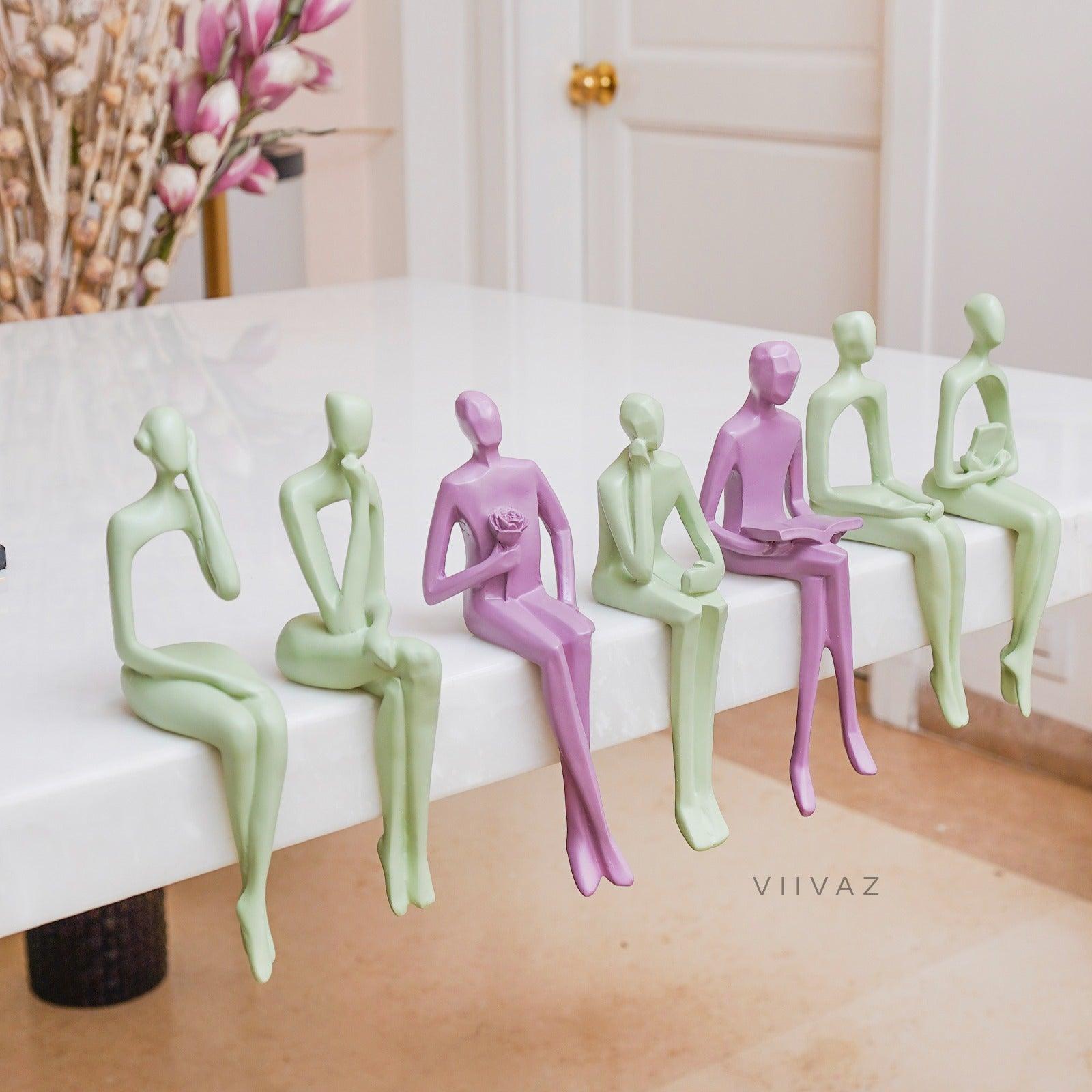 European Lady Set of 7