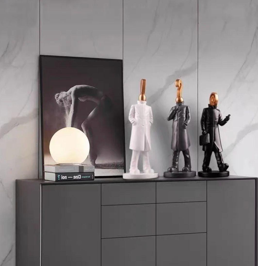 Exclamation Man Sculpture