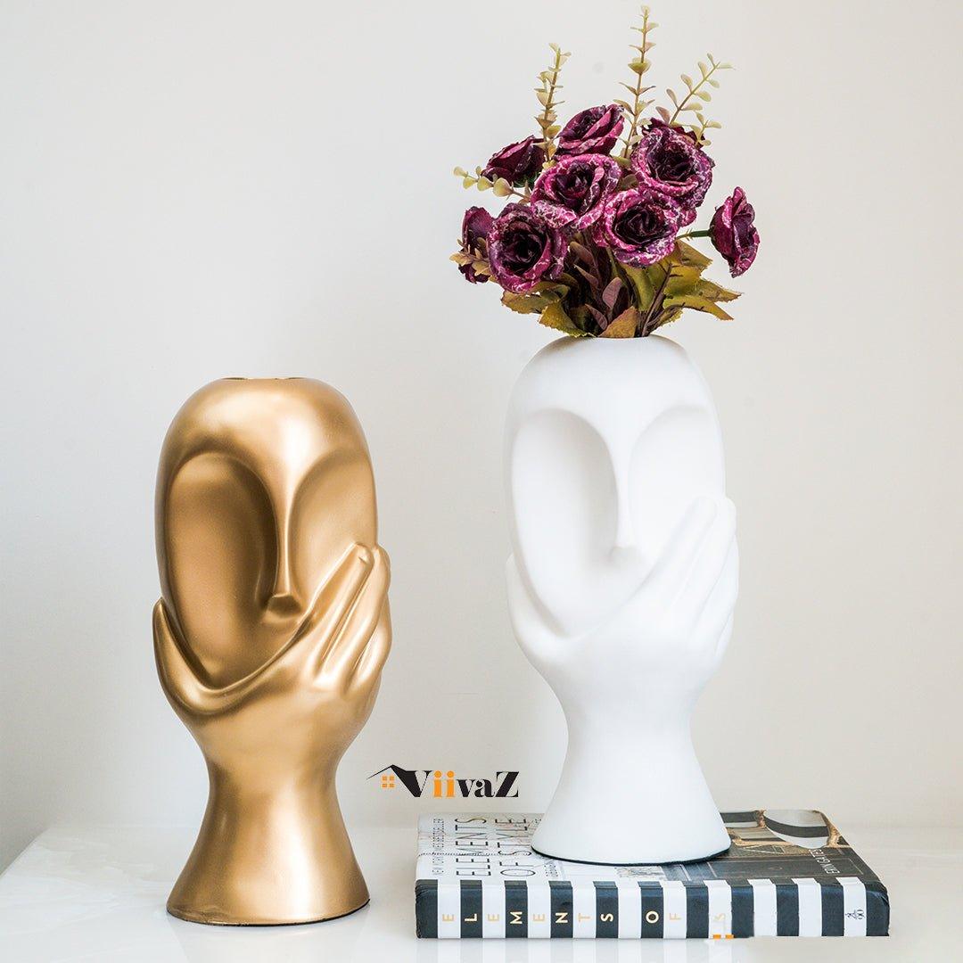 Fancy Face Vase