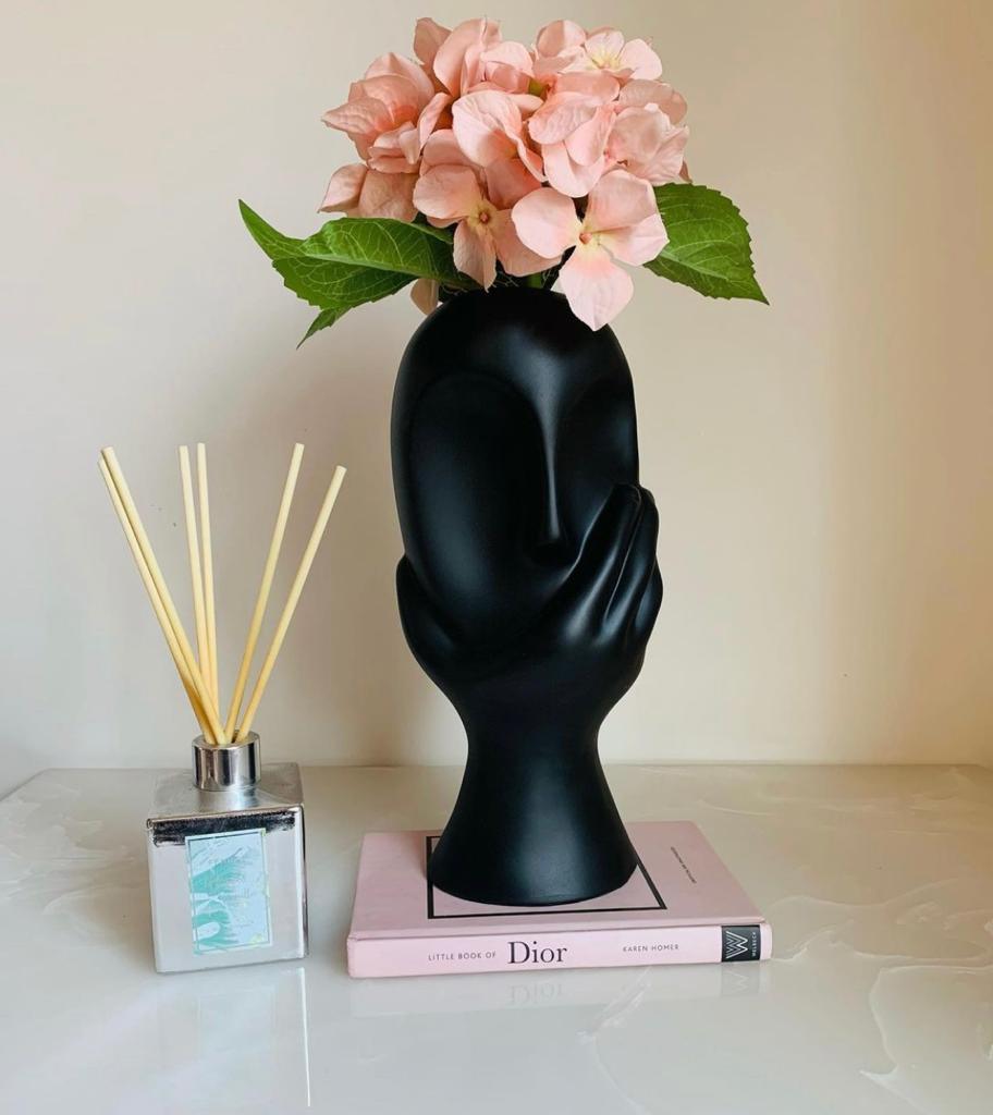 Fancy Face Vase