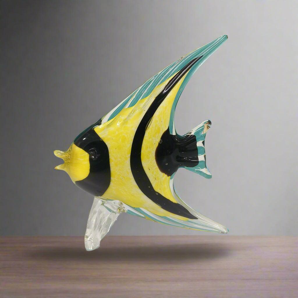 Murano Glass Fish Sculpture Style 18