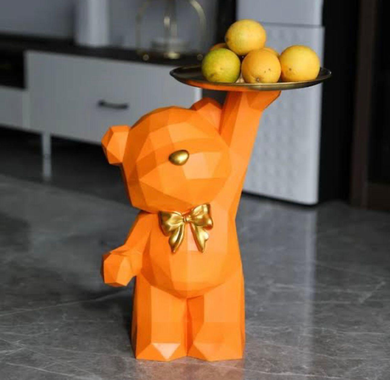 Geometric Standing Teddy Tray Holder