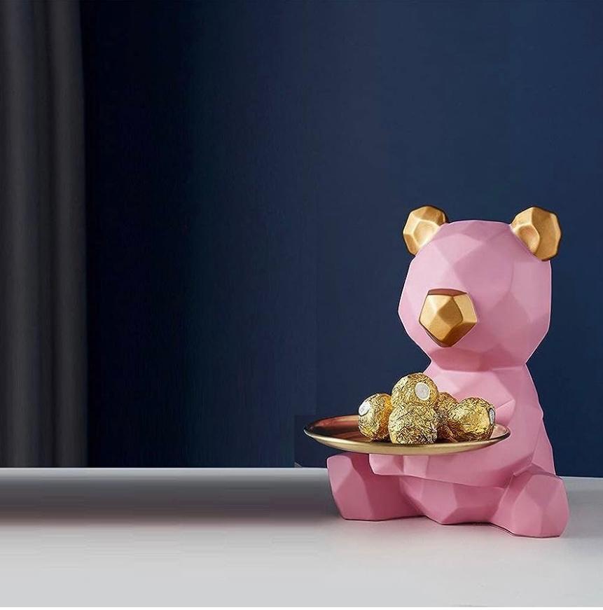 Geometric Teddy Tray Holder