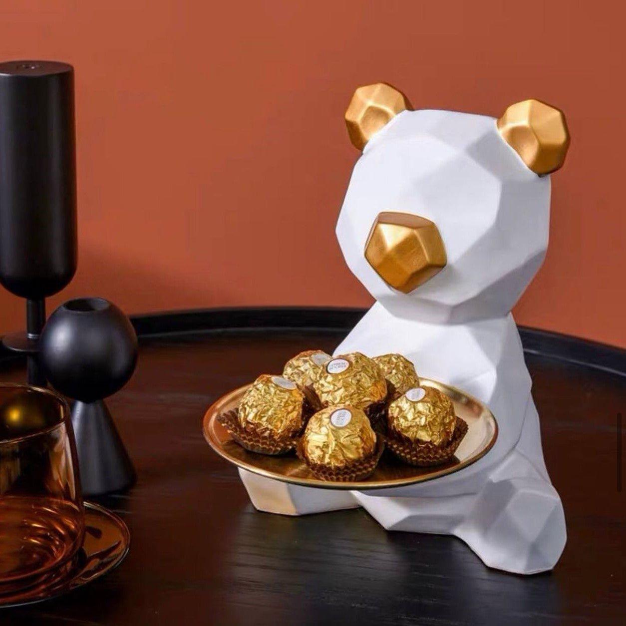 Geometric Teddy Tray Holder