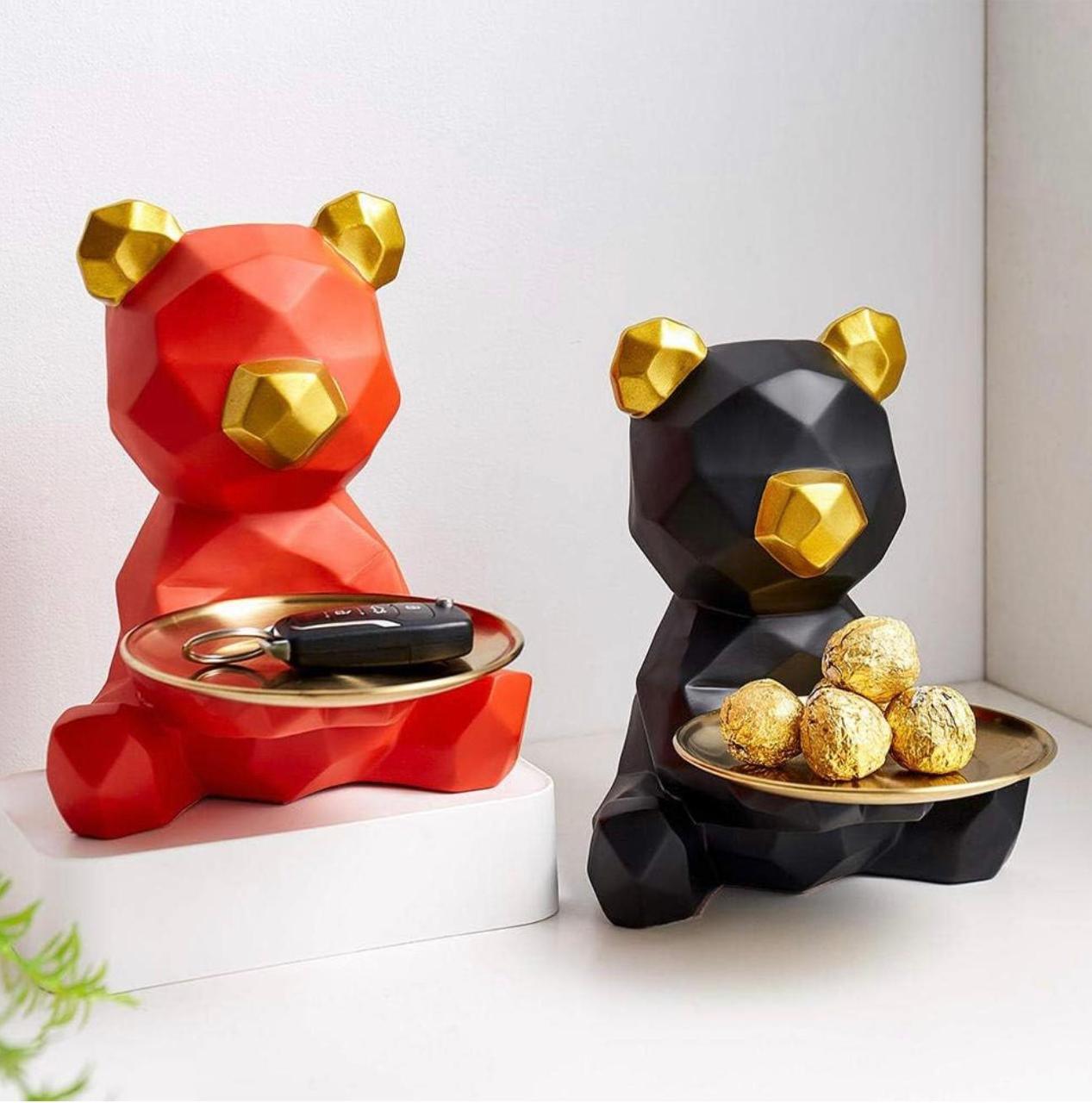 Geometric Teddy Tray Holder