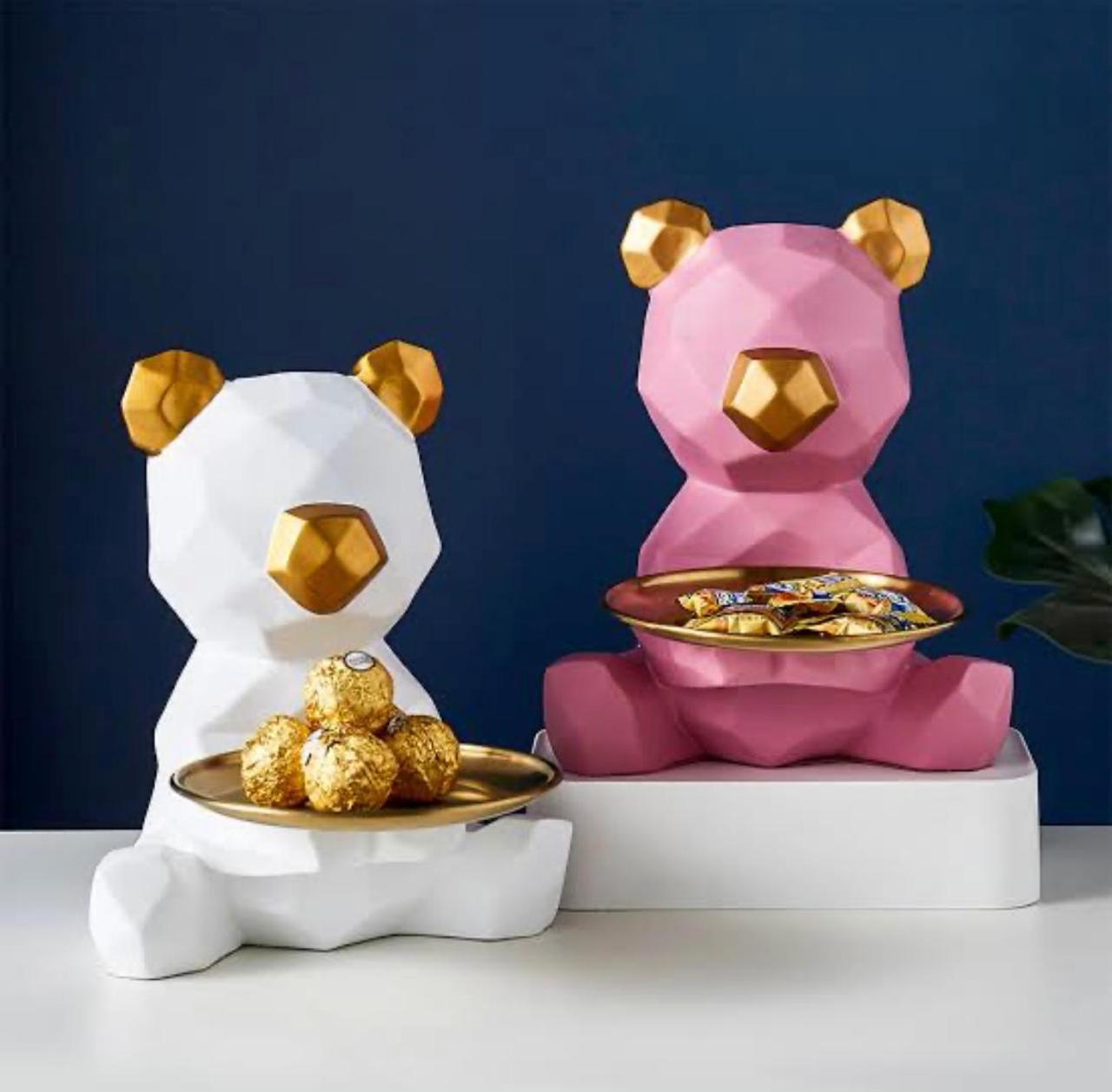 Geometric Teddy Tray Holder