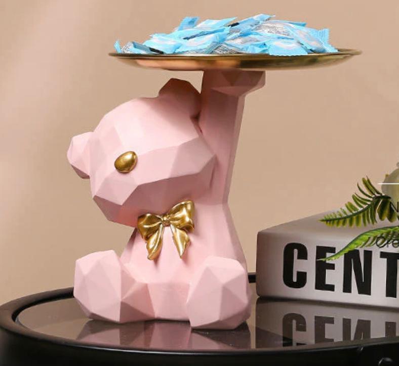 Geometric Teddy Tray Holder