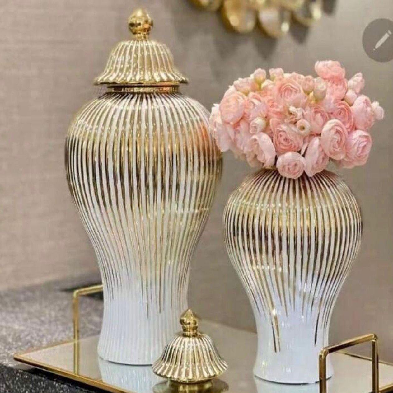 GOLD EDGED GINGER LUXURY JAR