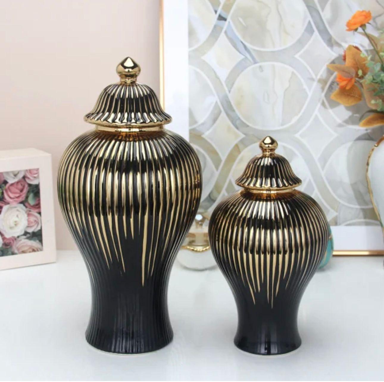 GOLD EDGED GINGER LUXURY JAR