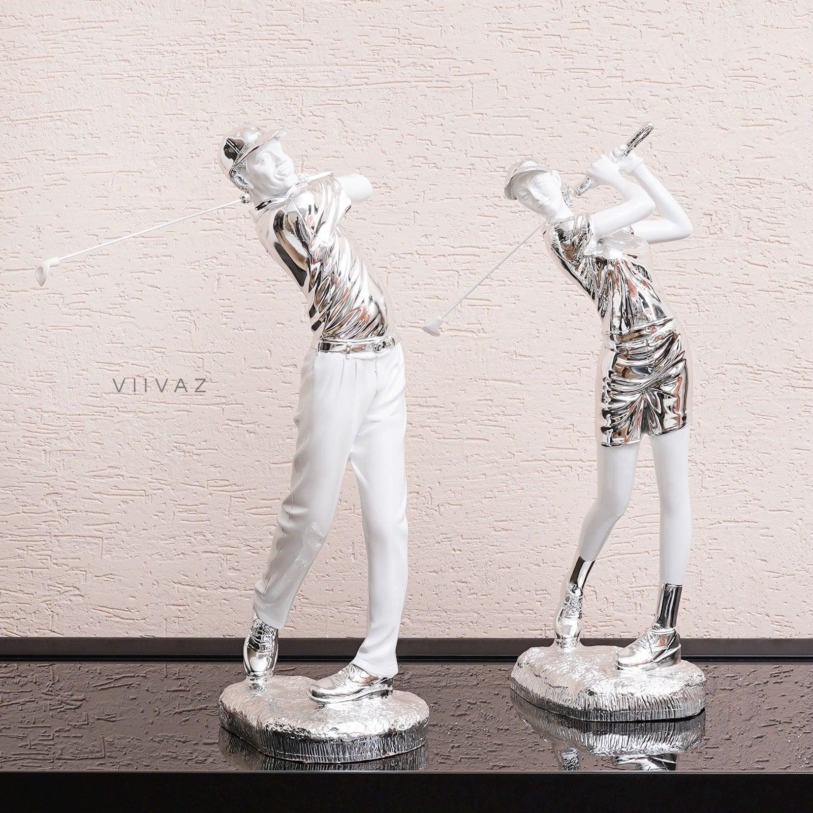 Golfer Sculpture