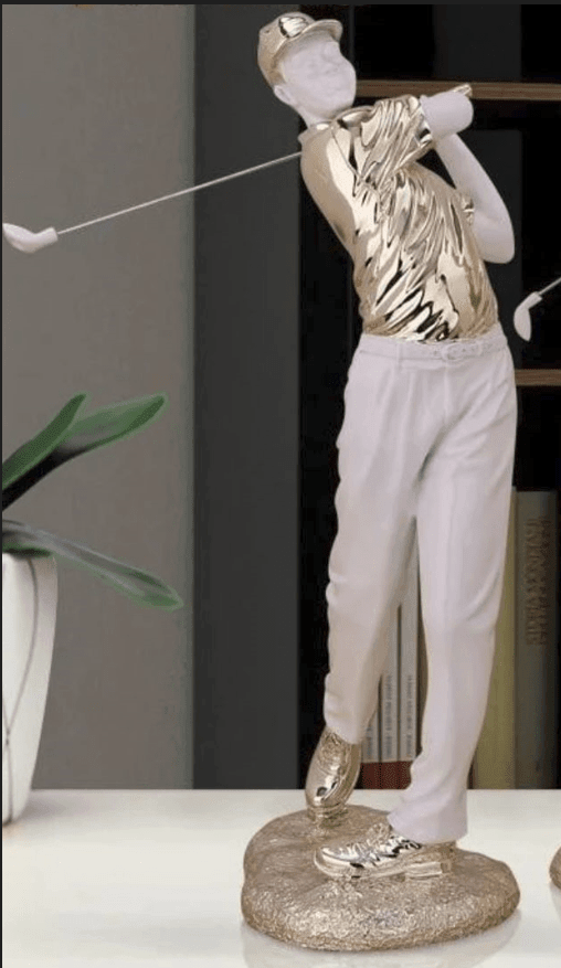 Golfer Sculpture