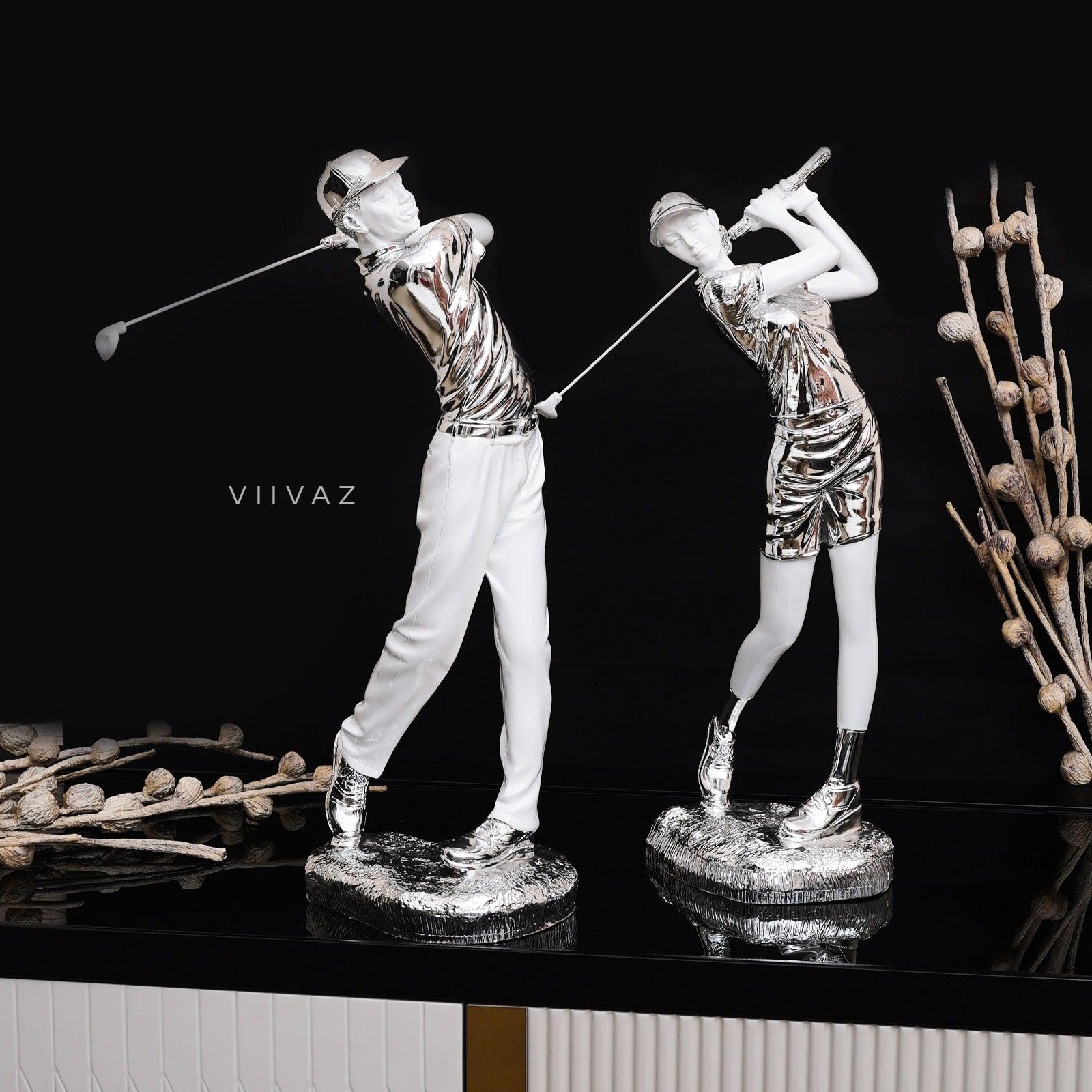 Golfer Sculpture