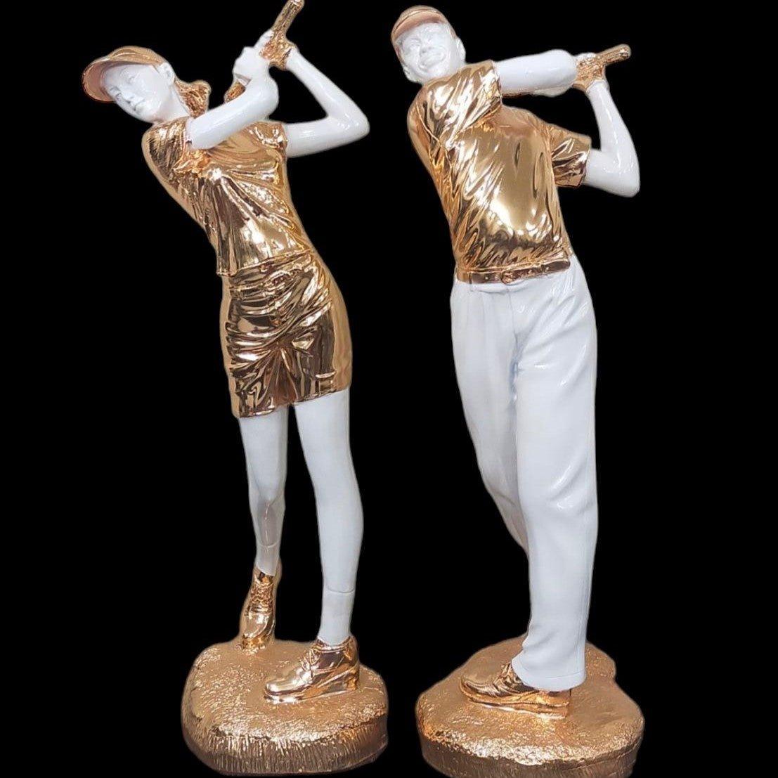 Golfer Sculpture