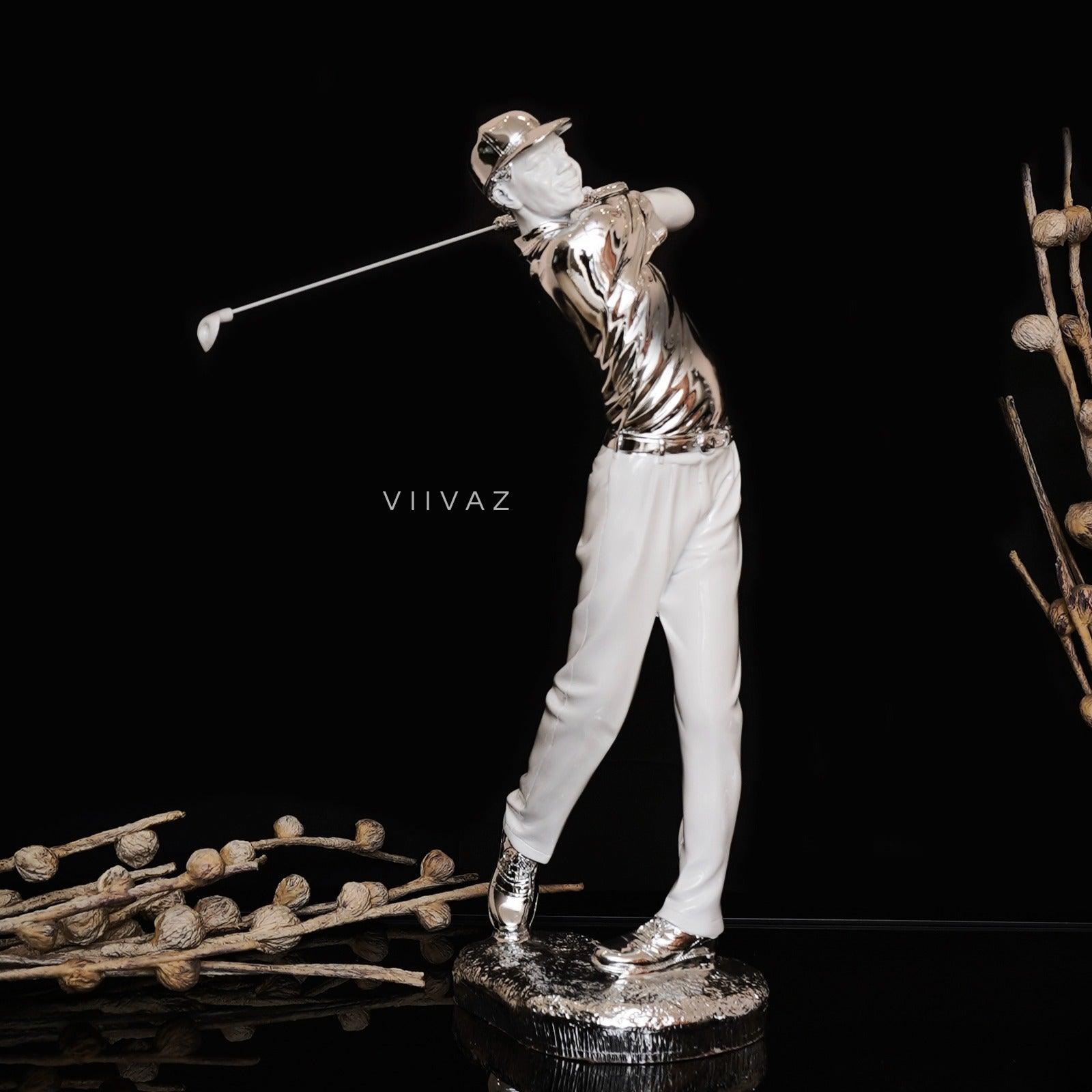 Golfer Sculpture