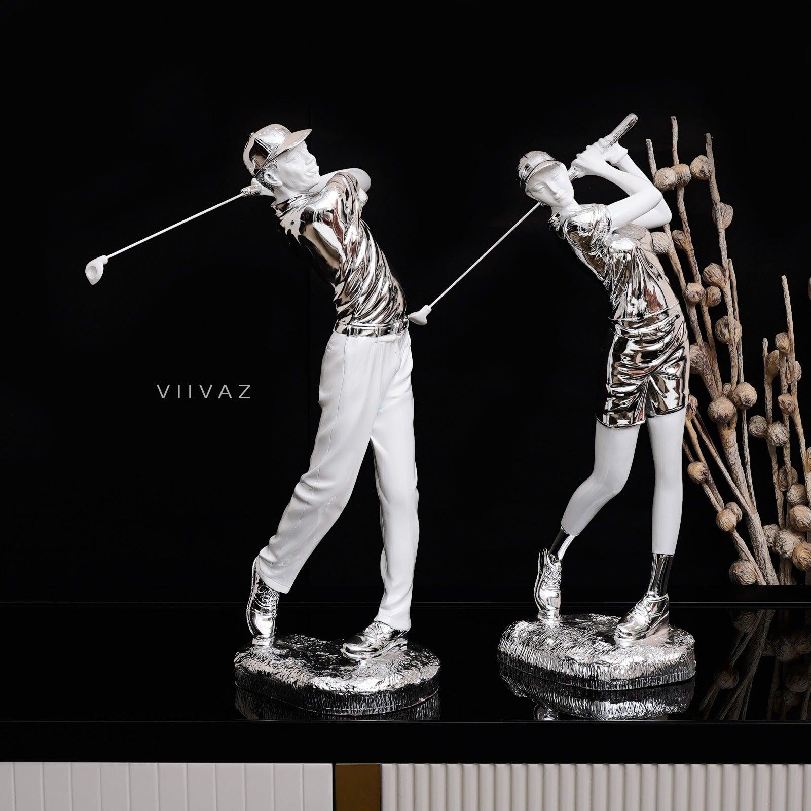 Golfer Sculpture