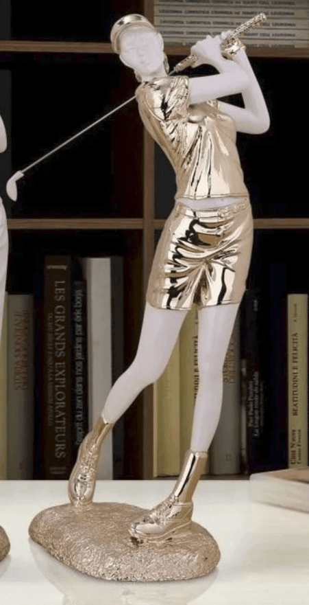 Golfer Sculpture