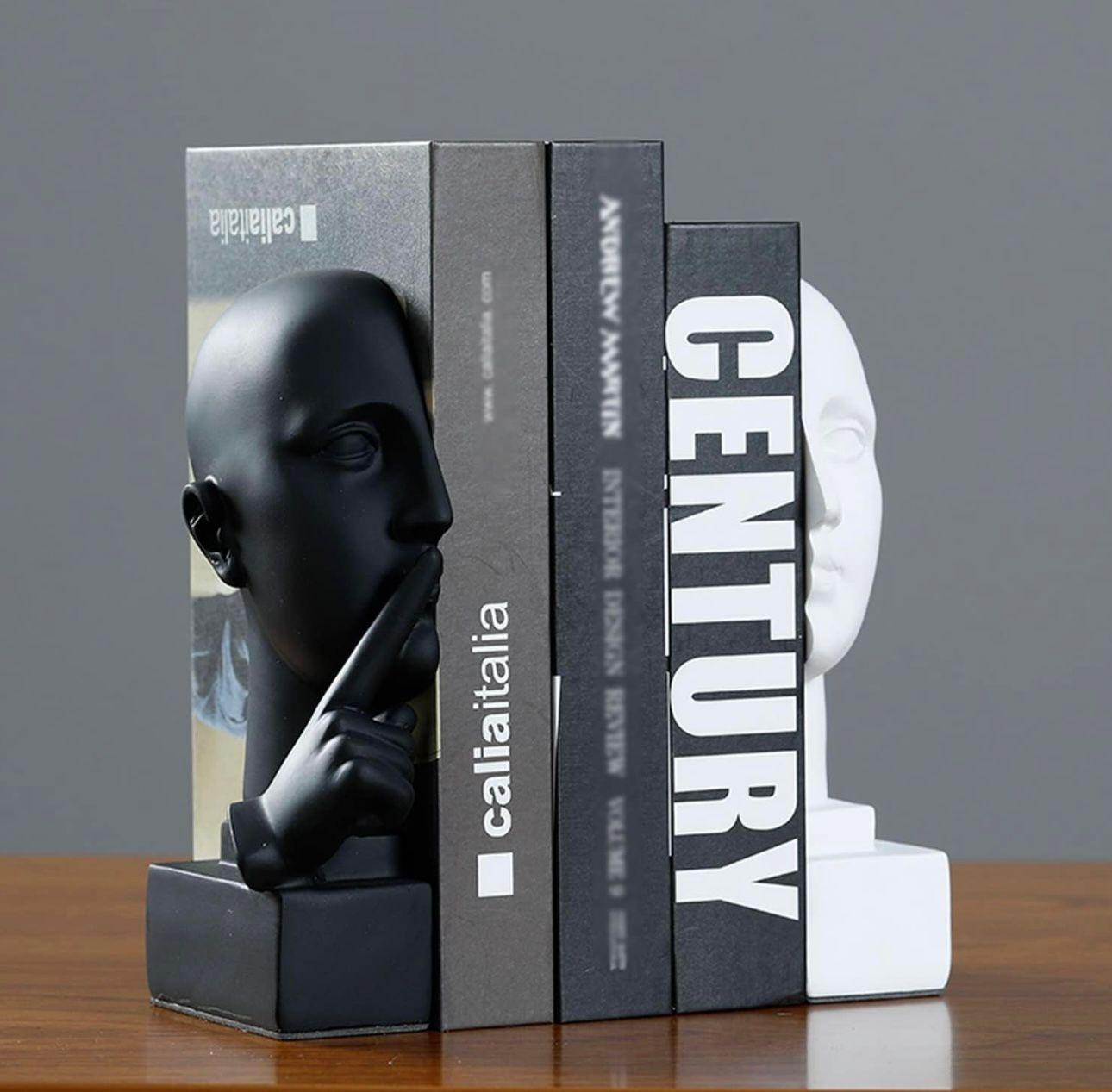 HUMAN FACE BOOKEND