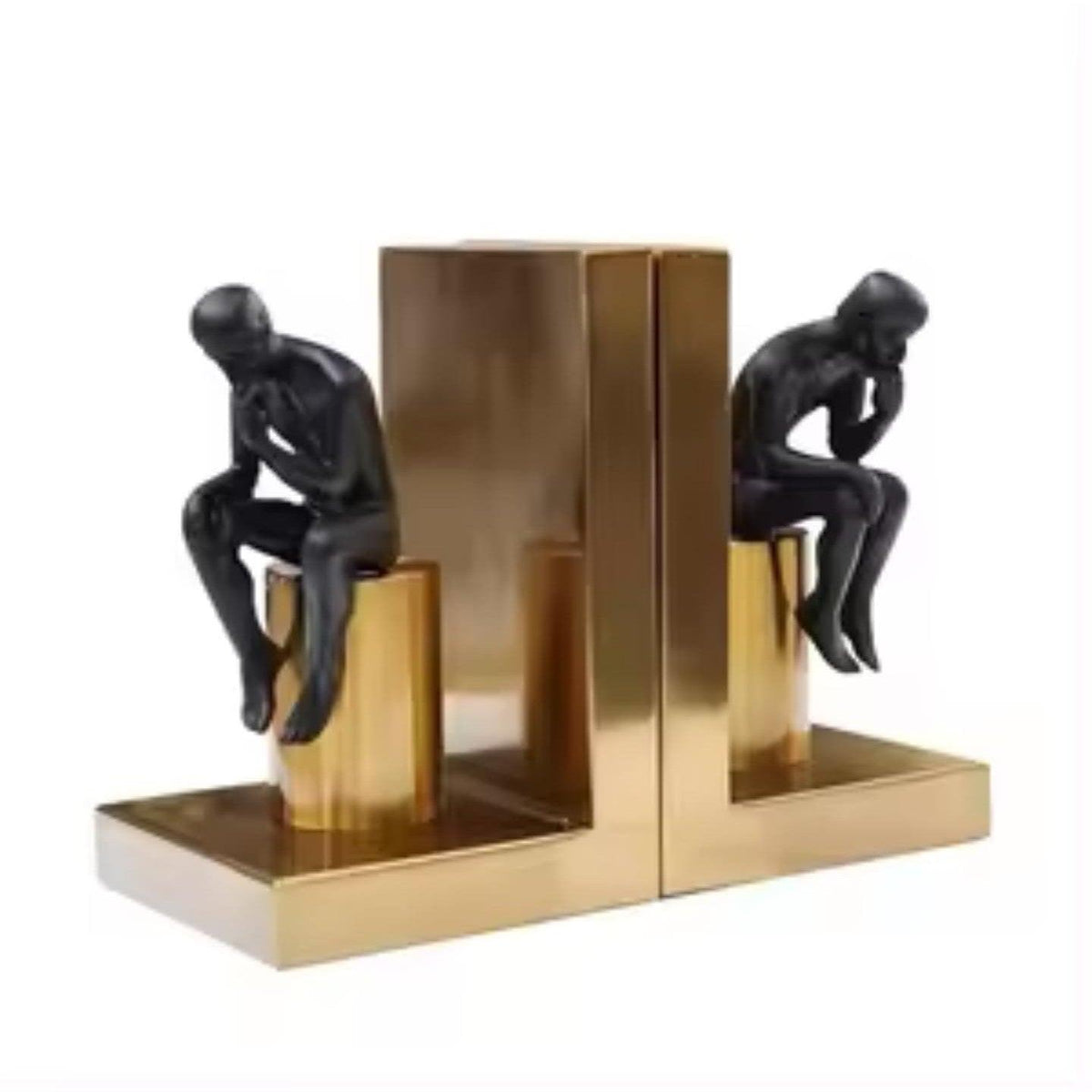 Figure Bookends Human Figurine Metal Bookend – VIIVAZ