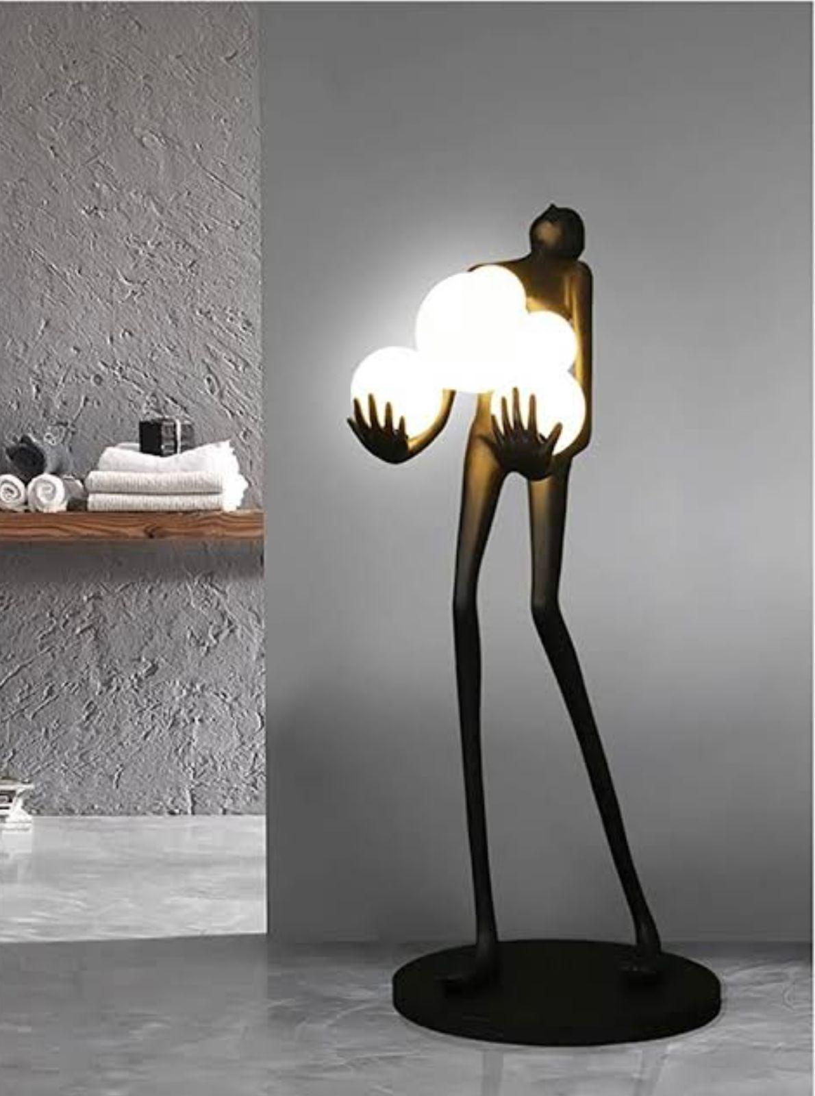 Humanoid Lighting Floor Lamp Back