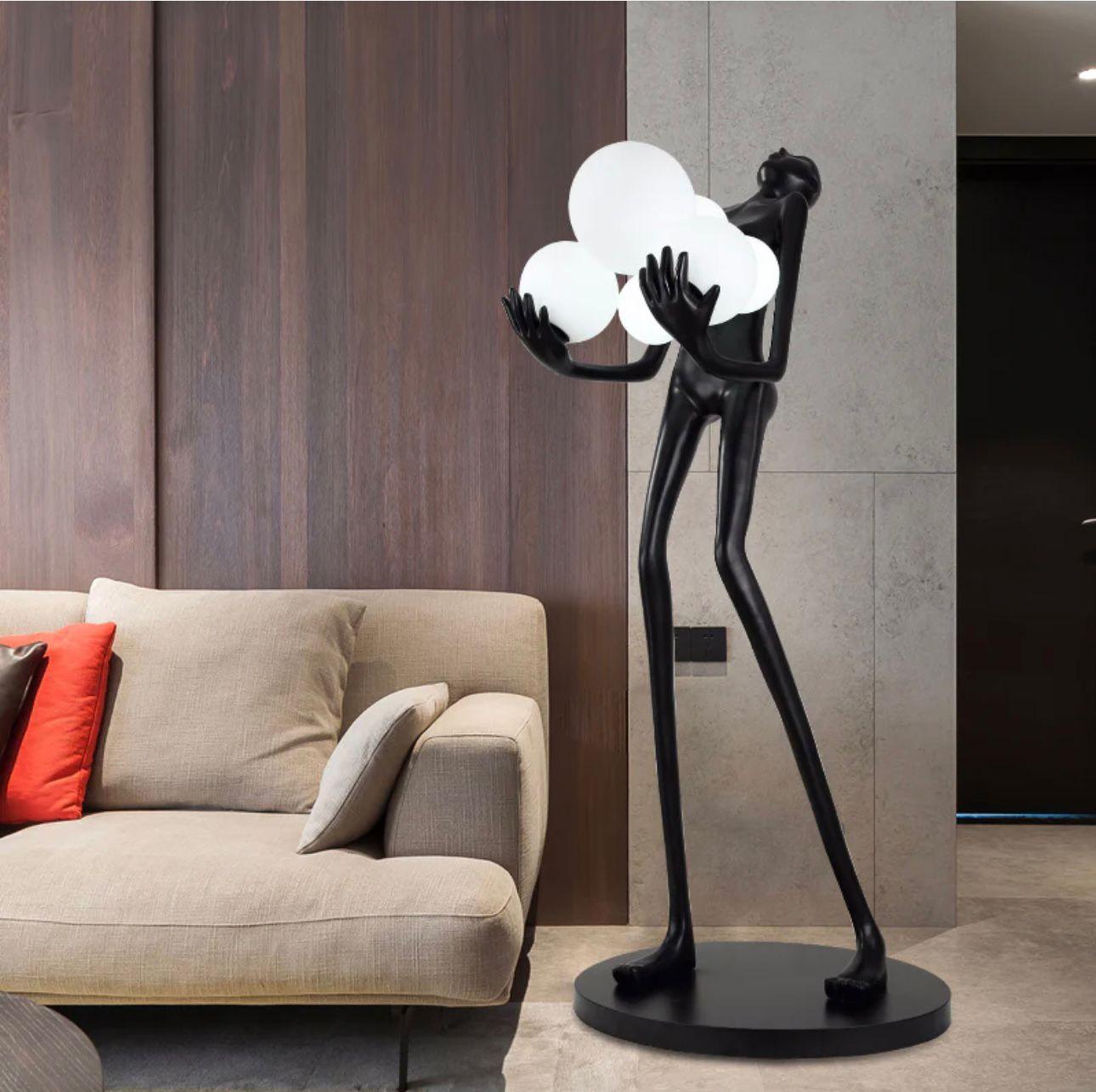 Humanoid Lighting Floor Lamp Back