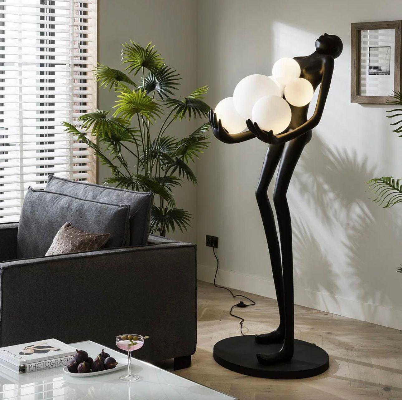 Humanoid Lighting Floor Lamp Back