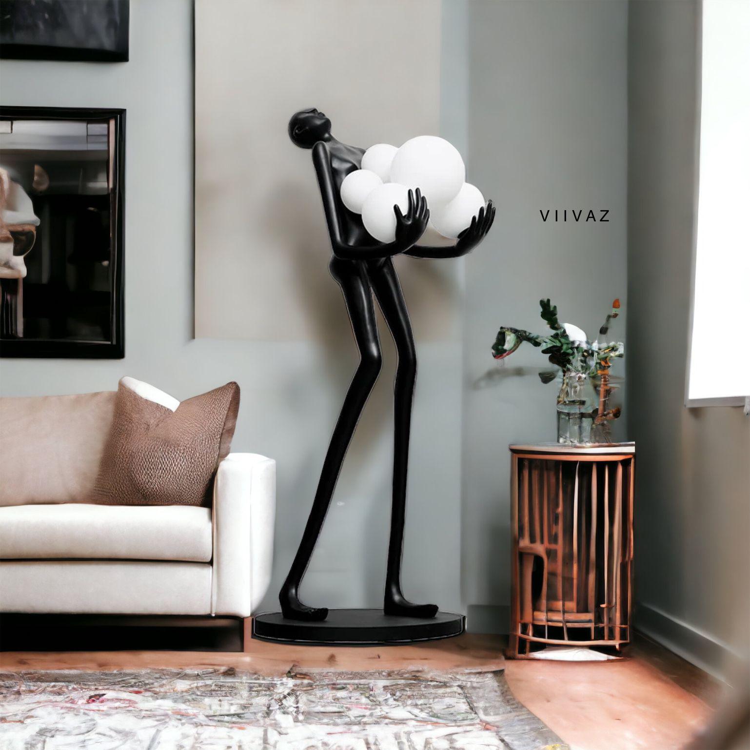 Humanoid Lighting Floor Lamp Back