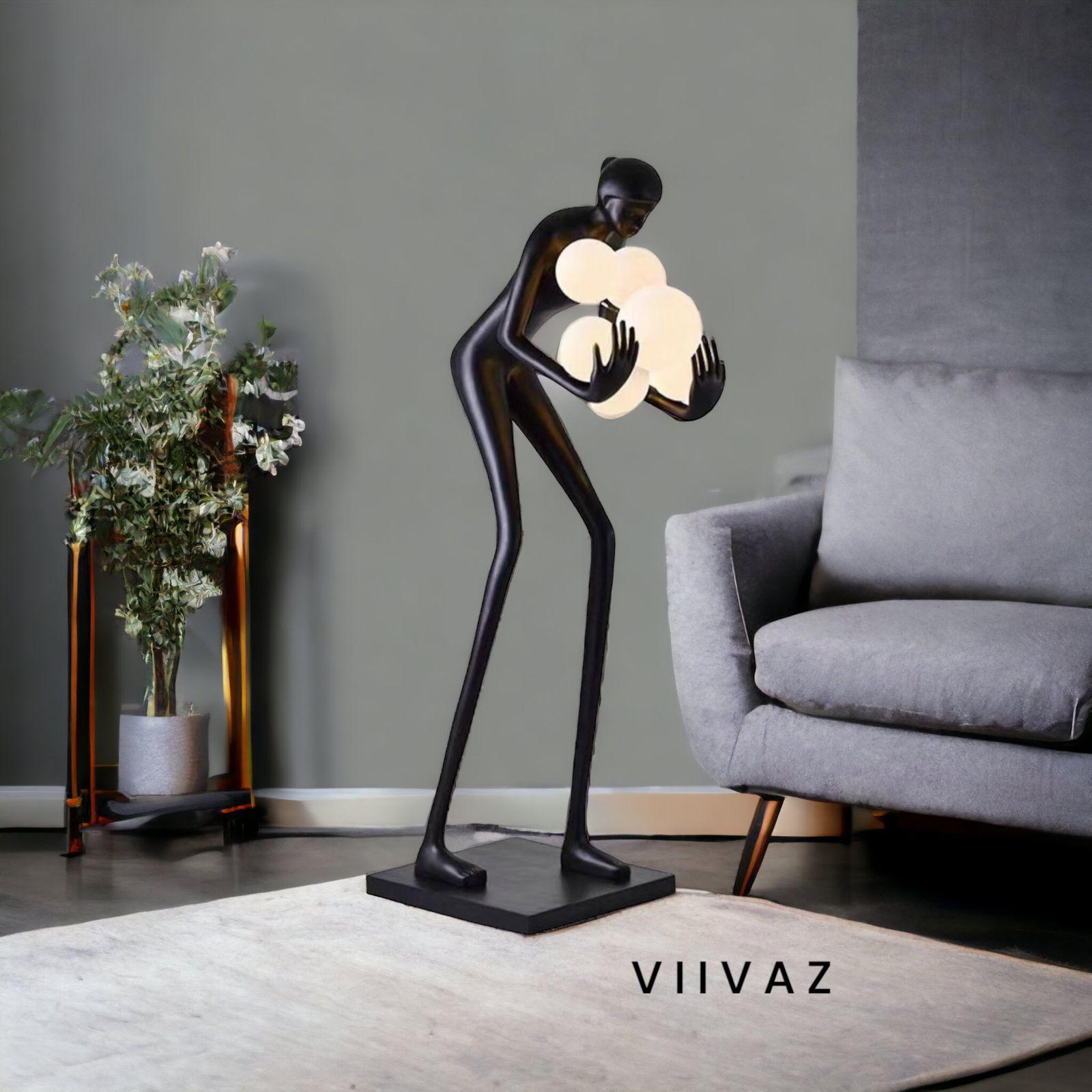 Humanoid Lighting Floor Lamp Front