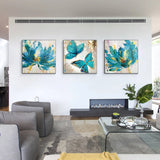 Modern Crystal Painting Set of 3 Style 5