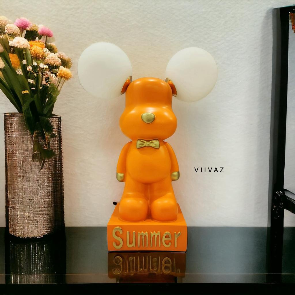 Illuminating Teddy Sculpture