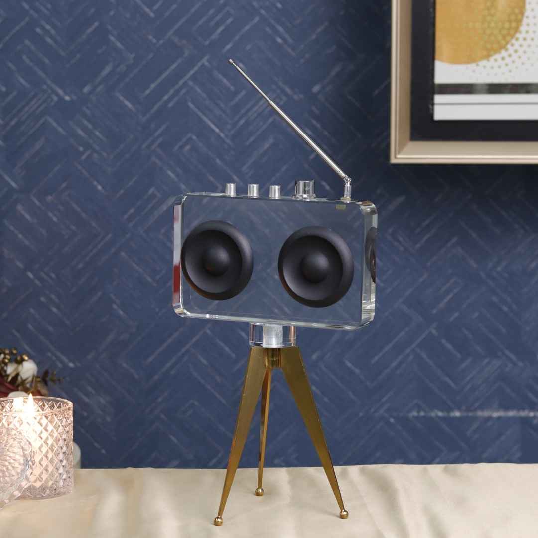 Retro Crystal Camera Showpiece Style 1