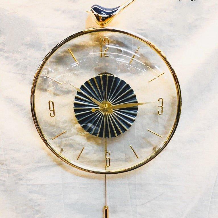 Italian Pendulum Bird Clock