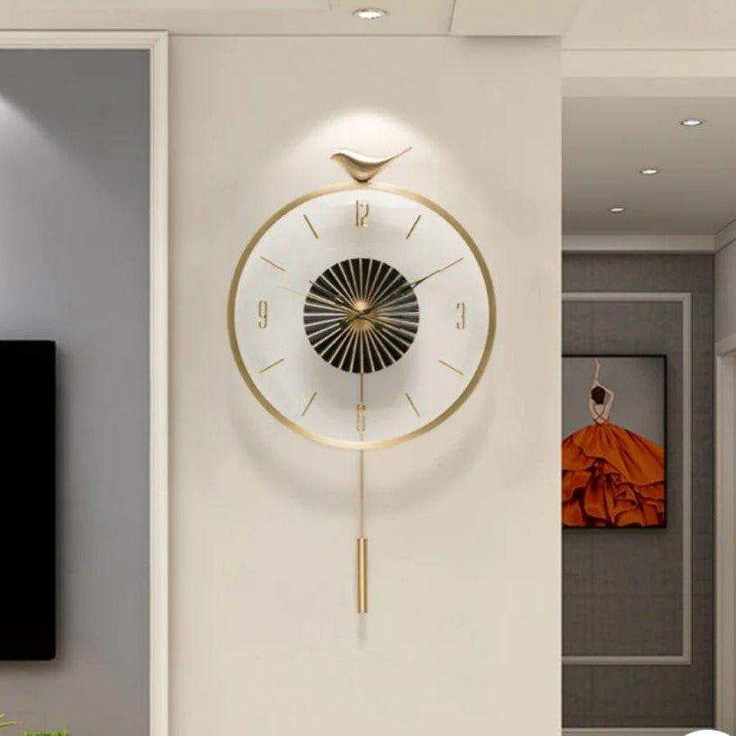 Italian Pendulum Bird Clock