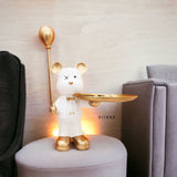 Teddy with Baloon Tray Holder