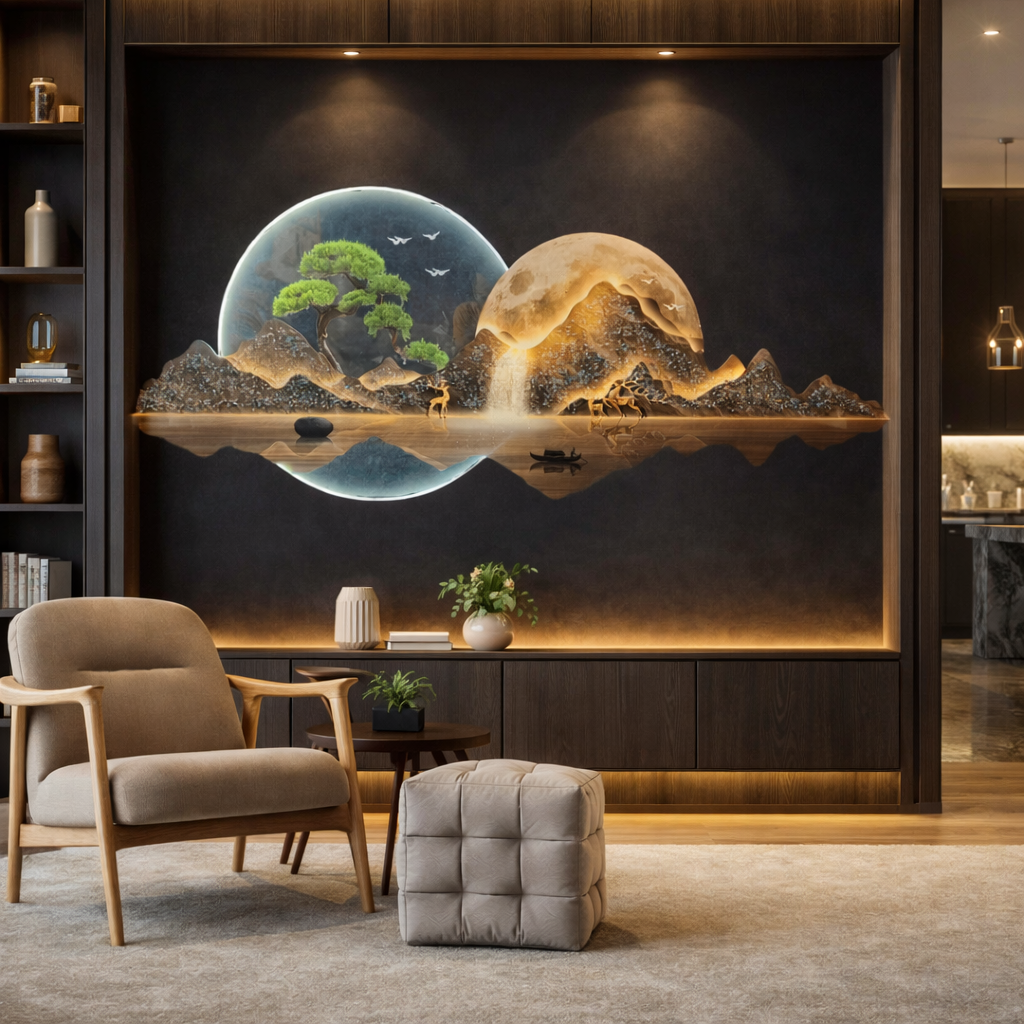 Premium LED Wall Art Style 4
