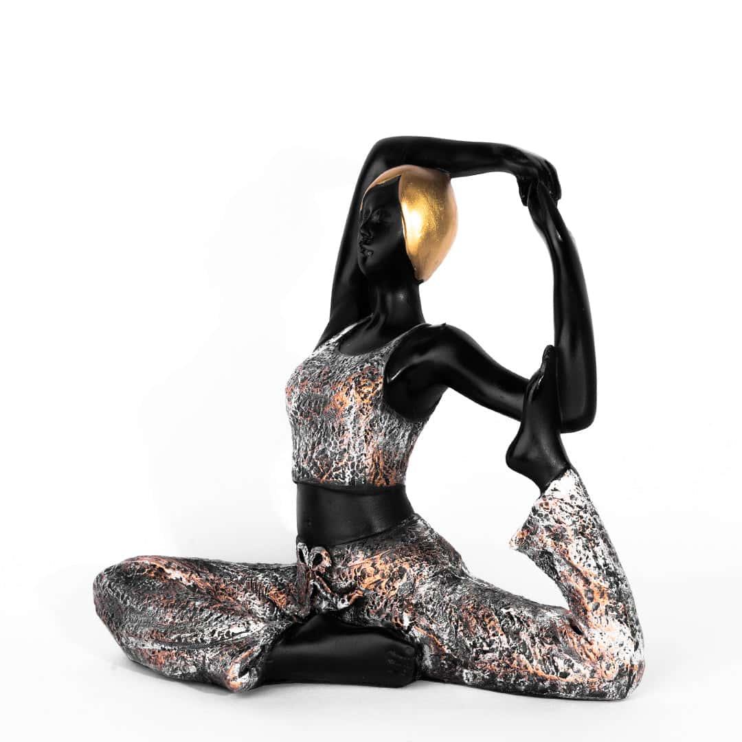 Yoga Figurine Sculpture - Set of 3