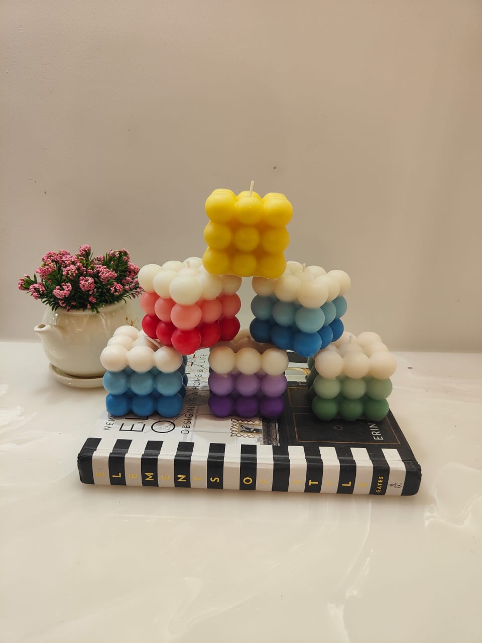 Aromatic Bubble Candles-VIIVAZ