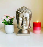 Blissful Buddha Face Figurine