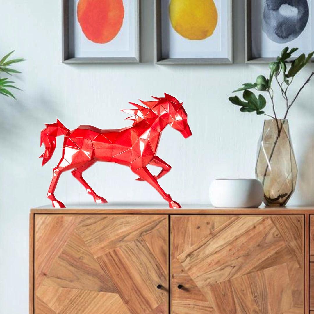 Running Hercules Horse Sculpture