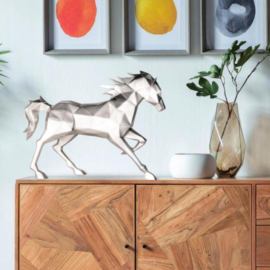 Running Hercules Horse Sculpture